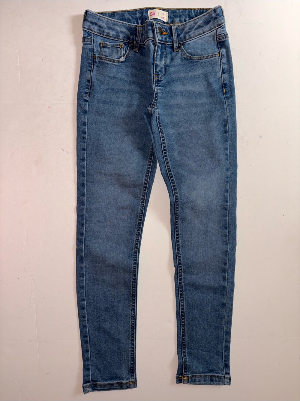 SO size 8 skinny jeans